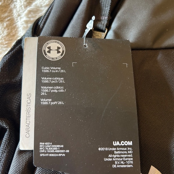 Under Armour  backpack NWT - Picture 4 of 4